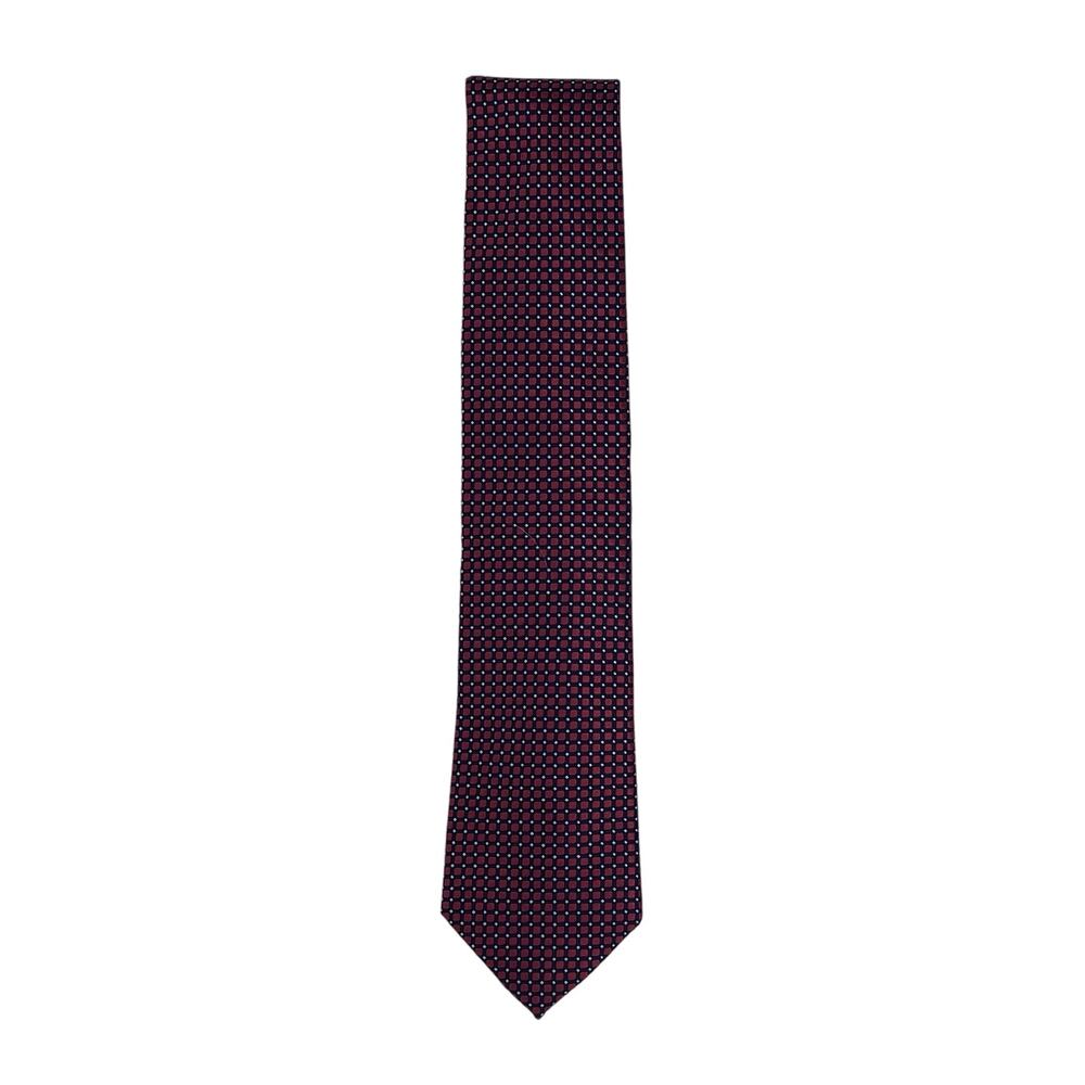 Mens Red Silk Michael Kors Tie